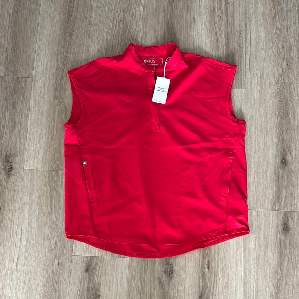 Figs Red Size Small Top
